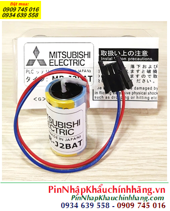 Mitsubishi MR-J2BAT; Pin nuôi nguồn Mitsubishi MR-J2BAT lithium 3v chính hãng _Xuất xứ Nhật